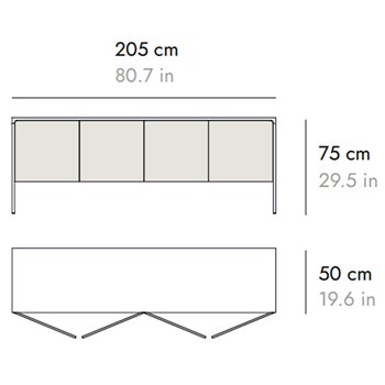 Aparador Tactile TAC215 Punt
