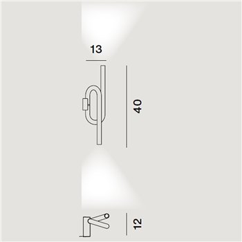 Aplique Tobia Foscarini