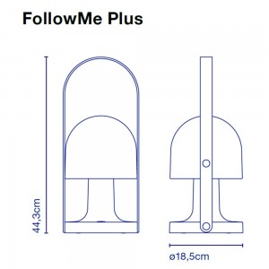Lámpara sobremesa FollowMe Plus Oferta Marset