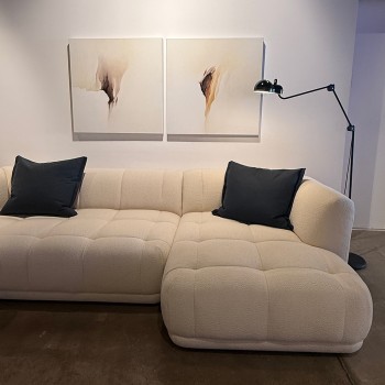 Sofá Quilton Longue oferta Hay