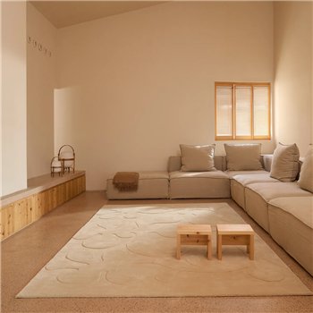 Alfombra Lucia Eames Rooted Ivory