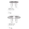 Mesa Brixton extensible Ozzio Design