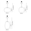 Lámpara suspensión Closer Outdoor Vibia