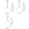 Lámpara suspensión Closer fija Outdoor Vibia