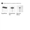 Lámpara suspensión lineal Nexum Vibia