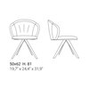 Sillón Marina Ozzio Design