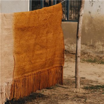 Alfombra Matiz Panel Mustard