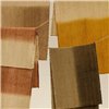 Alfombra Matiz Panel Mustard/Rose