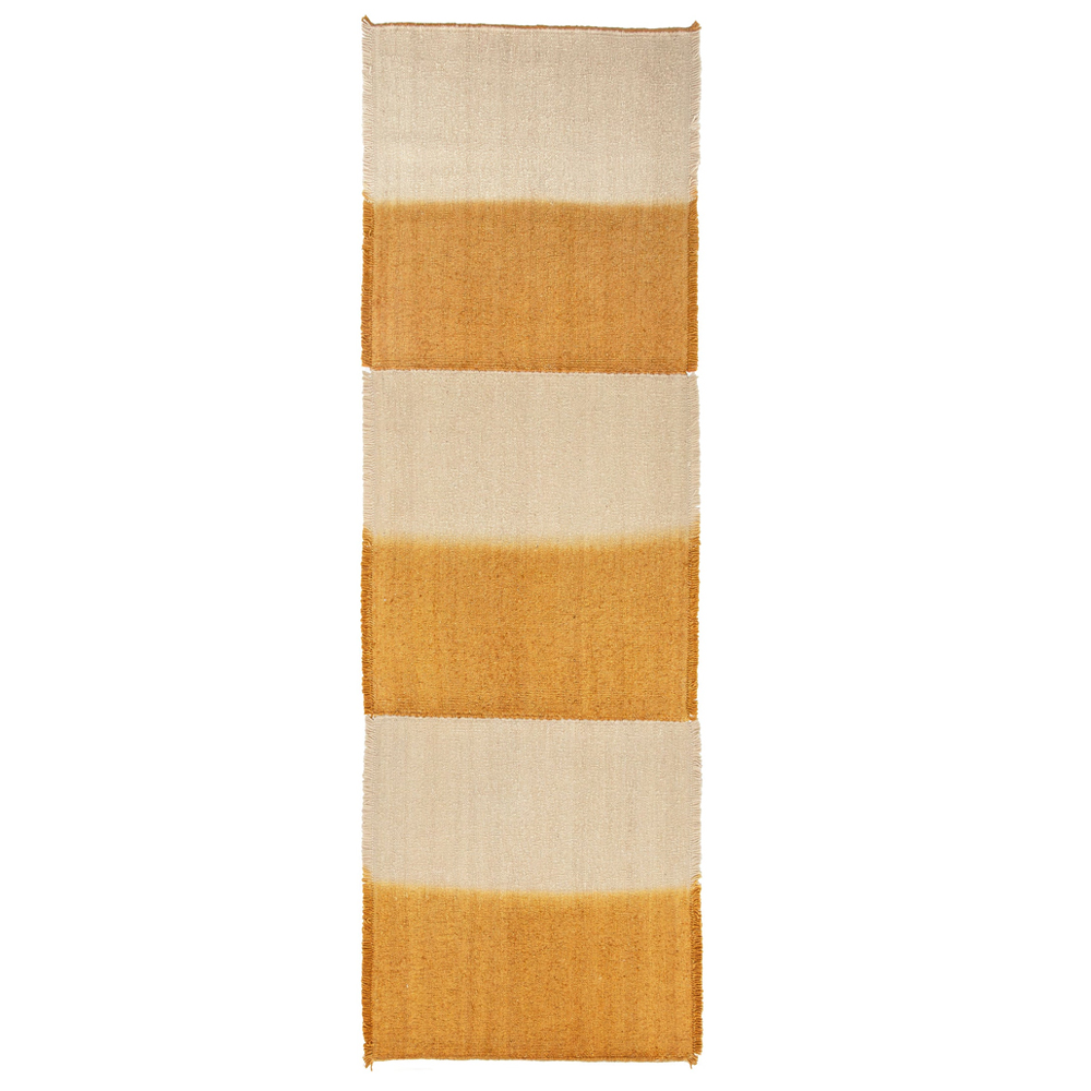 Alfombra Matiz Runner Bands M Mustard