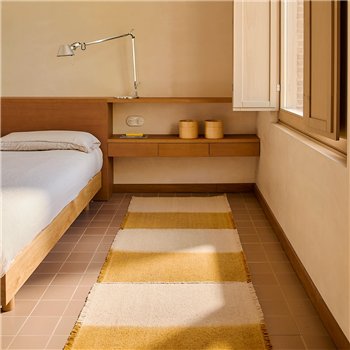Alfombra Matiz Runner Bands M/L Mustard
