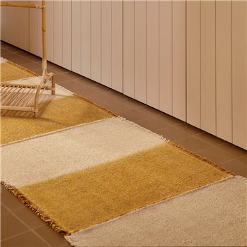 Alfombra Matiz Runner Bands M/L Mustard