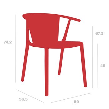 Sillón Woody Flat Resol