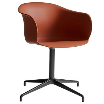 Silla Elefy plástico giratoria &Tradition