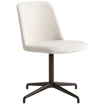 Silla Rely tapizada giratoria &Tradition