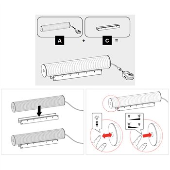Lámpara sobremesa Criosfera Horizontal Artemide