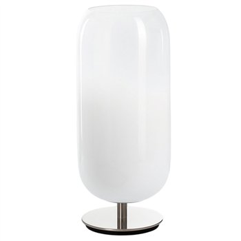 Gople Table - silver/blanco ahumado