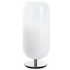 Gople Table - silver/blanco ahumado