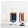 Gople Table - silver/blanco ahumado-silver/azul zafiro PVD-negro/cobre PV