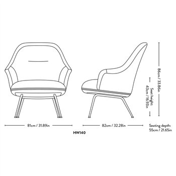 Sillón Lounge Rely &Tradition