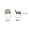Sillón comedor Neo Moma Skyline