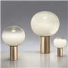 Laguna 16/26/37 Table - Satin Brass