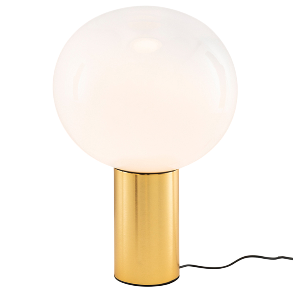 Laguna 37 Table - Satin Brass