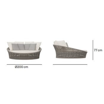 Daybed redondo Neo Moma Skyline