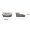 Daybed redondo Neo Moma Skyline