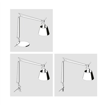 Lámpara sobremesa Tolomeo basculante table Artemide