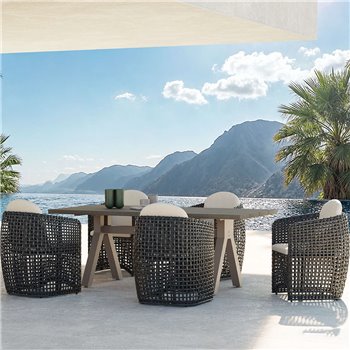 Sillón comedor Neo Dynasty Skyline