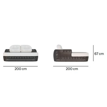 Daybed Neo Dynasty Skyline