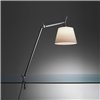 Tolomeo Mega table - aluminio/difusor pergamino