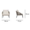 Sillón bajo Rodona Skyline