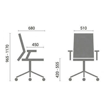 Silla operativa Sydney Solver Space