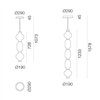 Lámpara Suspensión Alambicco Vertical Artemide
