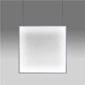 Discovery Space Square - Satinized aluminium