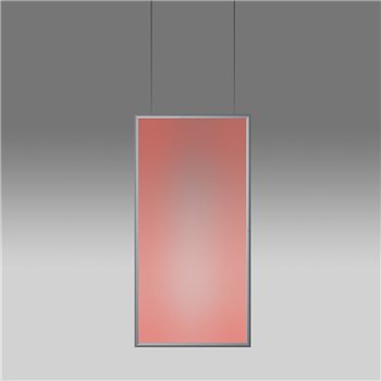 Discovery Space Rectangular - Satinized aluminium