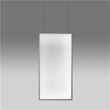 Discovery Space Rectangular - Satinized aluminium