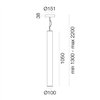 Lámpara Suspensión Criosfera Vertical Artemide