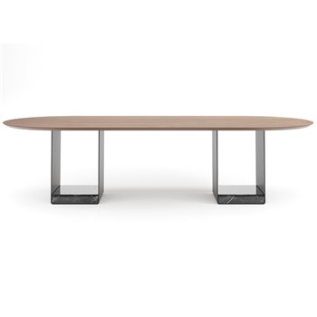 Mesa ovalada Vacía madera Punt
