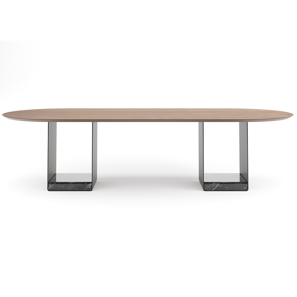 Mesa ovalada Vacía madera Punt