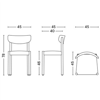 Silla Pack 11 polipropileno Hay