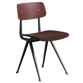 Silla Result asiento tapizado Hay