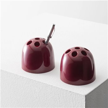 Portalápices Dedalino - Ruby Red Collection Danese Milano