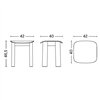 Taburete Chisel 10 Hay