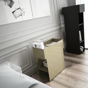 Mueble auxiliar Beside Office. Systemtronic de Muebles oficina diseño.