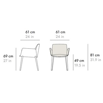 Sillón Hug HUG101 Punt
