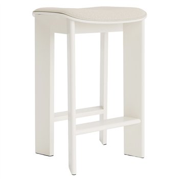 Taburete bar tapizado Chisel 30 bajo Hay