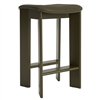 Taburete bar tapizado Chisel 30 bajo Hay