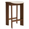 Taburete bar tapizado Chisel 30 bajo Hay